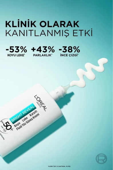 L'Oreal Paris Bright Reveal Koyu Leke Karşıtı Güneş Kremi SPF50+ 50 ml - 2
