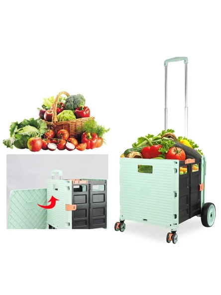 Germany Style Katlanabilir Portatif Pazar ve Market Arabası 40 kg - 3