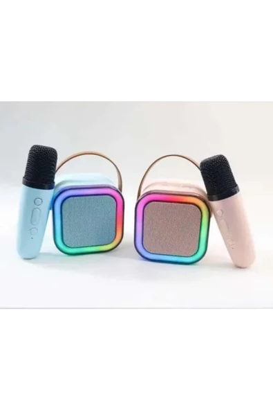 LeaserTech Karaoke Mikrofon Hoparlör Seti - 4