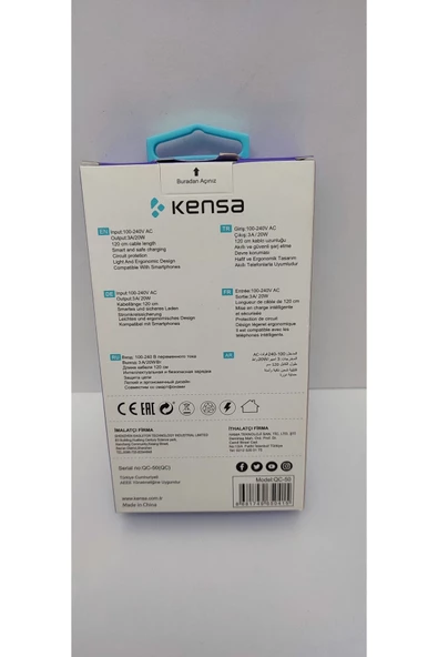 Kensa QC-50 Şarj Başlığı - Resim 6