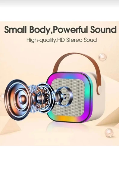 Kensa Karaoke Mikrofon Hoparlör Seti - 5