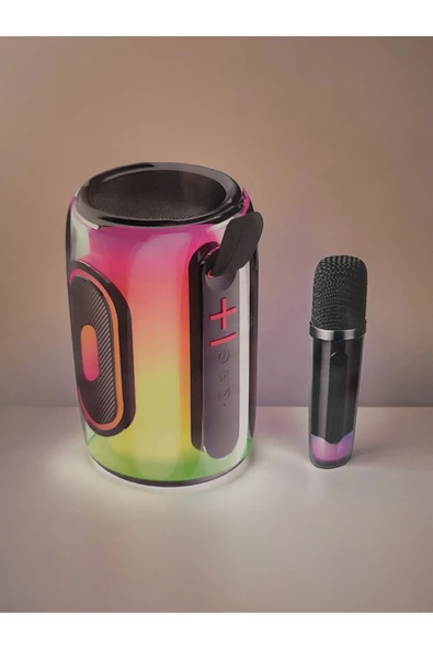 Kensa TAŞINABİLİR KABLOSUZ MİKROFONLU BT HOPARLÖR SON ÇIKAN PLUSE8 SERİSİ YENİ NESİL ULTRA GÜÇLÜ SES
