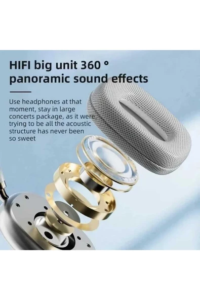Kensa KULAK ÜSTÜ BT KULAKLIK TAŞIMA KILIFLI ULTRA GÜÇLÜ VE DAYANIKLI Hİ-Fİ KALİTESİNDE SES - 6