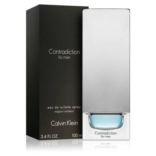Calvin Klein Contradiction For Men EDT 100 ml Erkek Parfümü - Resim 2