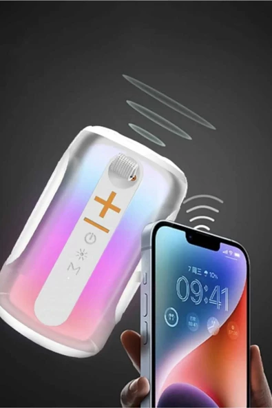 Kensa LeaserTech Pluse 8 Mikrofonlu Bluetooth Hoparlör Ses Bombası Karaoke Seti - 2