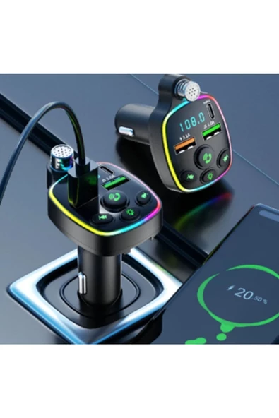 Kensa Araç Fm Radyo Transmitter Çakmaklık Yeni Nesil Ultra Dayanıklı Kt-326 - 2