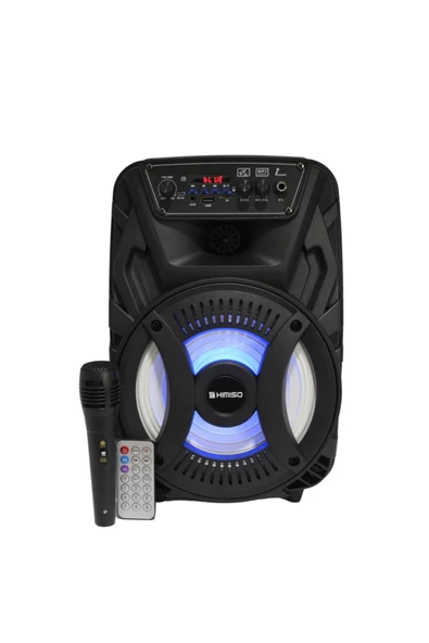 MOBİLİUM Kimiso Qs-4809 8" Karaoke Bluetooth Speaker With Microphone And Remote