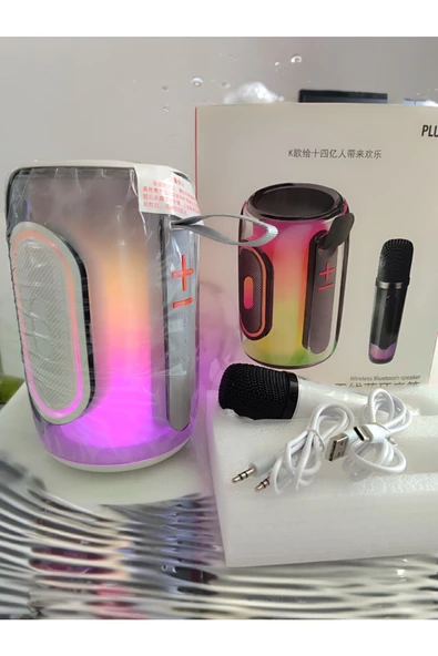 Kensa TAŞINABİLİR KABLOSUZ MİKROFONLU BT HOPARLÖR SON ÇIKAN PLUSE8 SERİSİ YENİ NESİL ULTRA GÜÇLÜ SES - 5