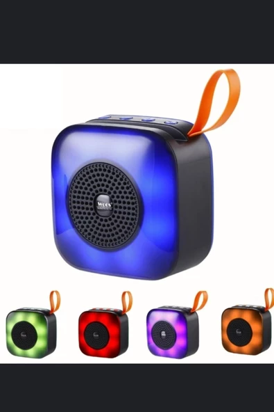 leasertech Ses Bombası Taşınabilir Kablosuz Bluetooth Hoparlör. Işıklı, Fm Radyo, Tf-Sd Kart, Usb Girişli - 2