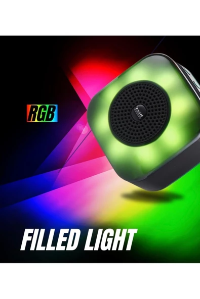 leasertech Ses Bombası Taşınabilir Kablosuz Bluetooth Hoparlör. Işıklı, Fm Radyo, Tf-Sd Kart, Usb Girişli - 3