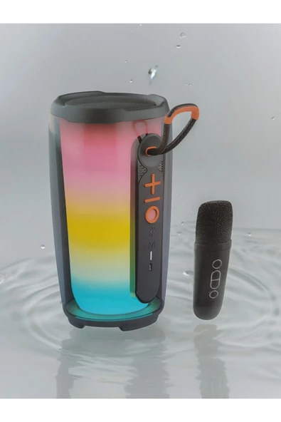 Kensa TAŞINABİLİR KABLOSUZ MİKROFONLU BT HOPARLÖR SON ÇIKAN PLUSE8 SERİSİ YENİ NESİL ULTRA GÜÇLÜ SES - 7