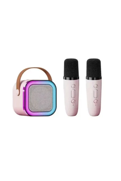 LeaserTech Karaoke Mikrofon Hoparlör Seti - 2