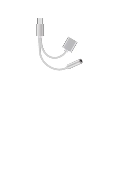 Kensa Usb-c Çoklu Dönüştürücü Şarj Ve Kulaklık Type-c To Aux And Type-c