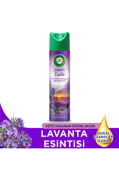 Sprey, Aerosol Oda Kokusu  Lavanta Esintisi 300 ml 1 Adet