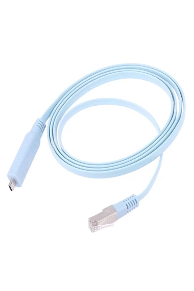 1.8 Metre Usb C Rj45 Kablo Tip C to Rj45 Veri Kablosu Dönüştürücü USB C to Ethernet/LAN Kablo ürün görseli