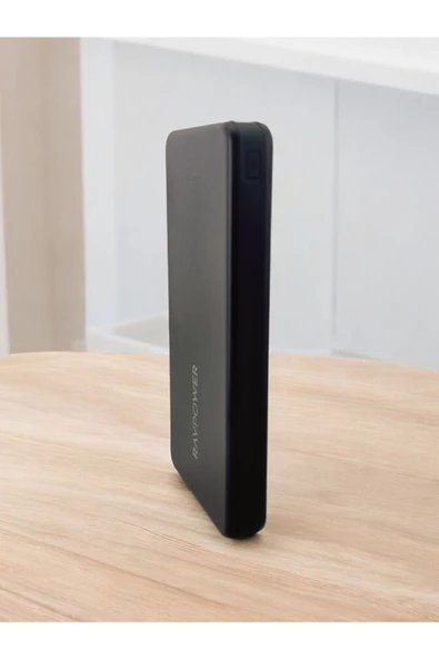 Su Geçirmez 10000 mAh PD 15W 3 Port Powerbank 15mm Slim Size 2 Giriş 2 Çıkış PB1215 - Resim 4