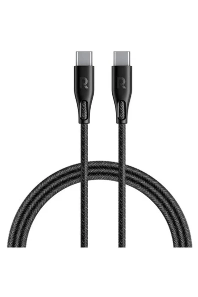 Type-C to Type-C 1.2 Metre Şarj ve Data Kablo Dayanıklı Naylon Örgü USB C to USB C Kablo CB1029