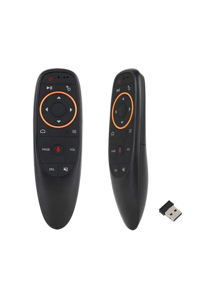 2.4g Kablosuz Air Mouse 6 Eksenli Jiroskop Akıllı Pc Dizüstü Projektörü Sunum Kumanda G10s