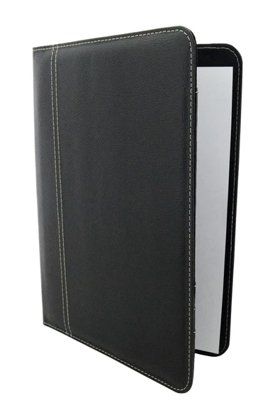 İş Portföyü Padfolio Organizer Fermuarsız Sekreterlik Dosya Hesap Makineli A4 Düzenleme Siyah Renk - 2