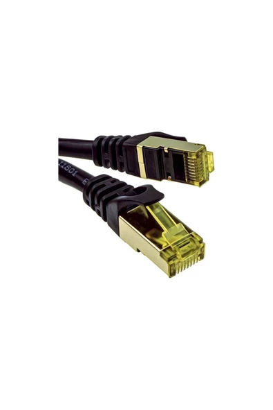 10gbps 5 Metre Network Kablosu Cat 7 Siyah Renk Narita Ağ Kablosu - 2