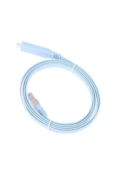 1.8 Metre Usb C Rj45 Kablo Tip C to Rj45 Veri Kablosu Dönüştürücü USB C to Ethernet/LAN Kablo - 2