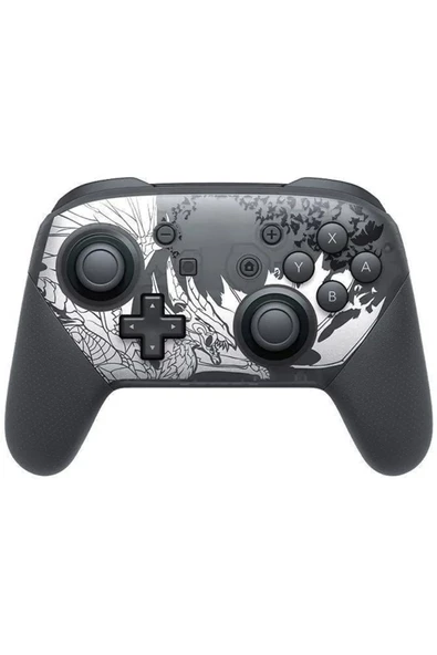 PC Uyumlu Switch Pro Uyumlu Oyun Kolu Kumanda Kablolu ve Kablosuz Joystick Gamepad HAC013 Siyah - 2