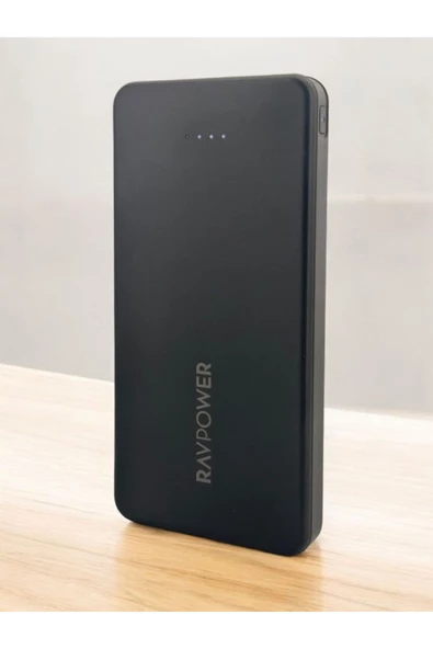 Su Geçirmez 10000 mAh PD 15W 3 Port Powerbank 15mm Slim Size 2 Giriş 2 Çıkış PB1215 - Resim 5