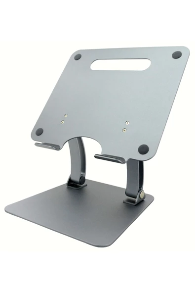 Notebook Bilgisayar Stant Açısı Ayarlanabilir Tutucu Tok Alüminyum 10-17 inç Noteboo Uyumlu ZR751 ürün görseli