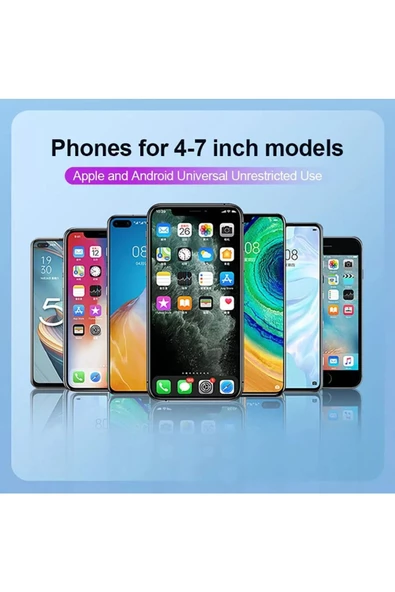 Araç İçi Telefon Tutucu  Araç Güneşlik Montaj İster Selfie Çubuğu İster Masaya Montaj  Sun-Mlt-33 - Resim 5