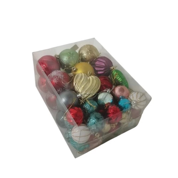 T.Concept Dekoratif Şık Yılbaşı Ağacı Süsleri Çok Çeşitli - 3