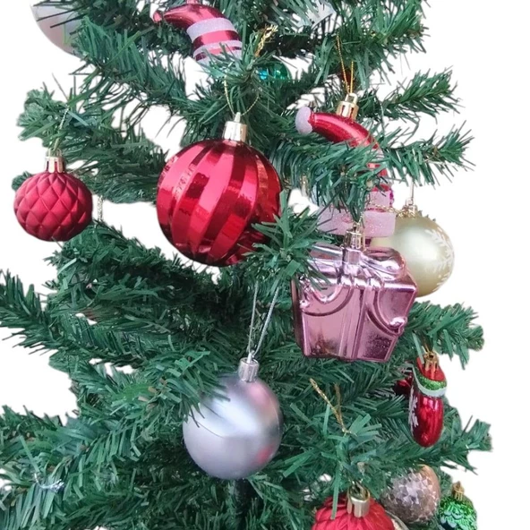 T.Concept Dekoratif Şık Yılbaşı Ağacı Süsleri Çok Çeşitli - 4