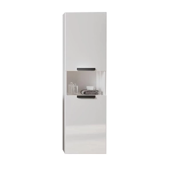 Orka Nova 40 cm Beyaz Banyo Boy Çamaşır Dolabı - 2