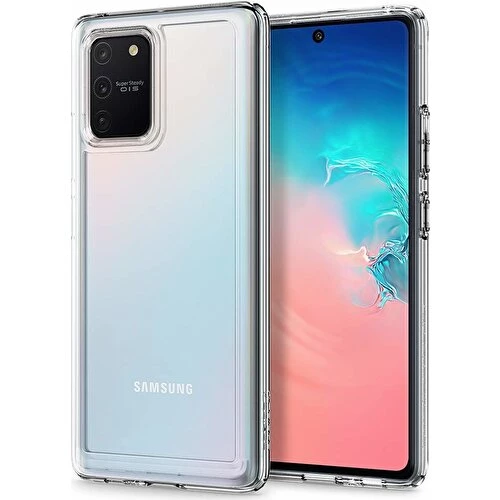 Spigen Samsung Galaxy S10 Lite Kılıf Ultra Hybrid Crystal Clear - ACS00689