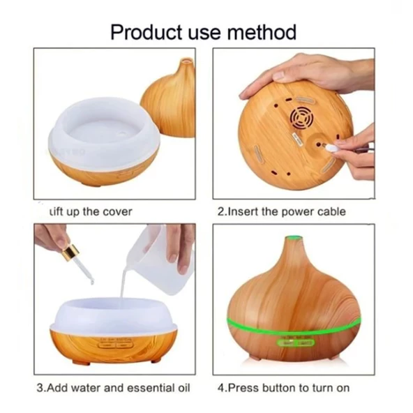 AROMA DIFFUSER HAVA NEMLENDİRİCİ - 6