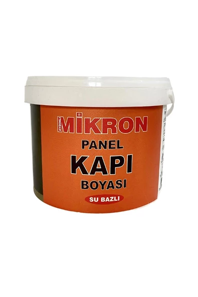 Mikron Su Bazlı Panel Kapı Boyası 2,5 lt Beyaz