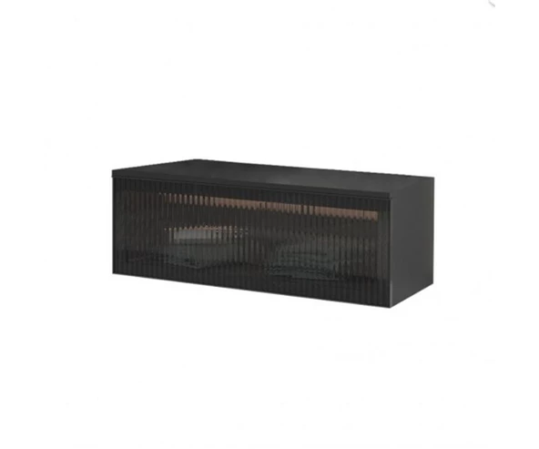 Orka Urban 100 cm Antrasit Füme Banyo Dolabı Alt Modül,Lavabo ve Yan Modül