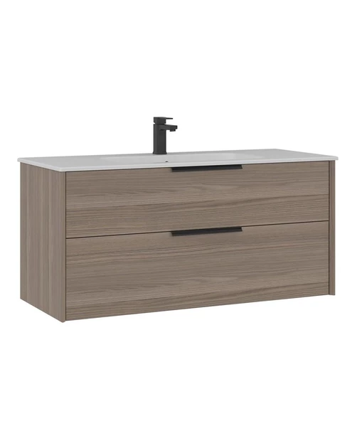 Orka Novento 120 cm Cordoba Banyo Dolabı Alt Modül ve Lavabo - Resim 3