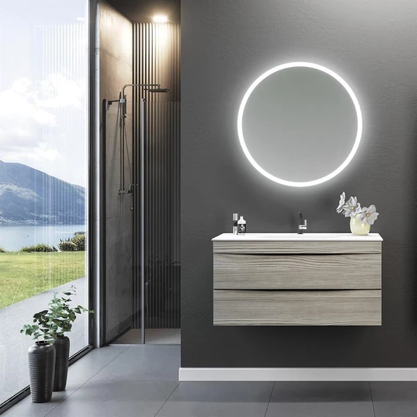Orka Vento 100 cm Dublin Banyo Dolabı Takımı