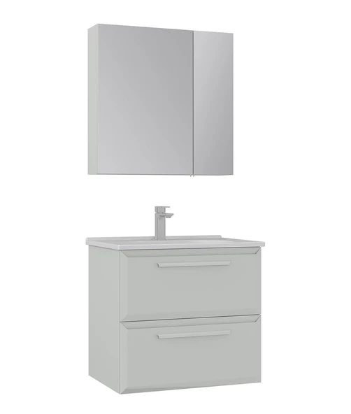 Orka Nuvola 65 cm Beyaz Banyo Dolabı Takımı ürün görseli