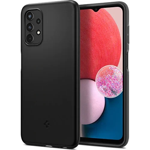 Spigen Samsung Galaxy A13 Kılıf Thin Fit Black - ACS04314