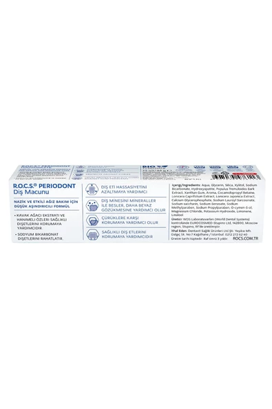 Rocs Periodont Diş Macunu 94 gr - 4