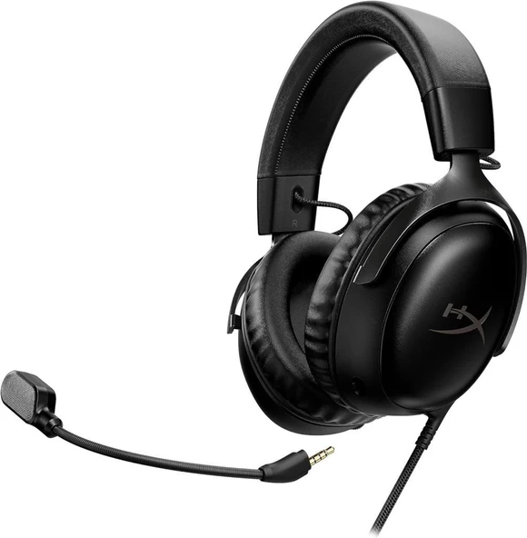 HyperX Cloud III 7.1 727A8AA Kablolu Mikrofonlu Kulak Üstü Oyuncu Kulaklığı - Teşhir - Resim 4
