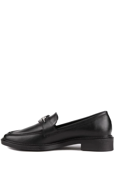 Stato - Siyah Renk Bağcıksız Kadın Loafer - 3