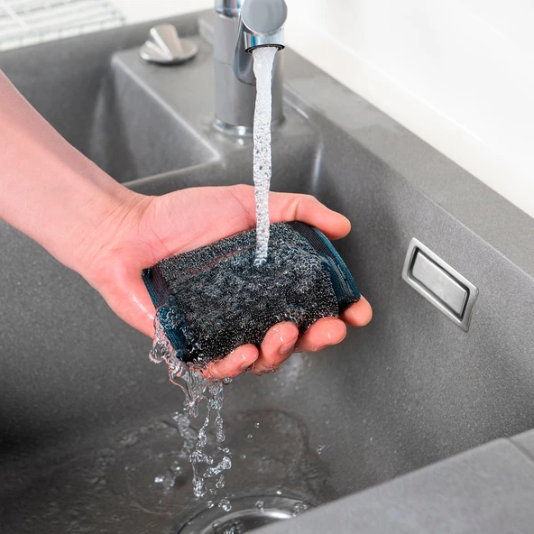 Vileda Power Inox Çelik Bulaşık Sünger (8 Li Set) (4PK*2) - 4