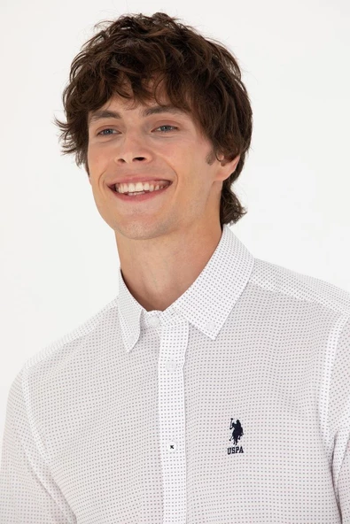 US POLO ASSN ERKEK DOKUMA GOMLEK G081GL004-000-1687227 - 2