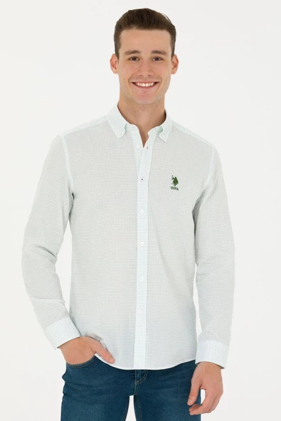 US POLO ASSN ERKEK DOKUMA GOMLEK G081GL004-000-1687227 - 8