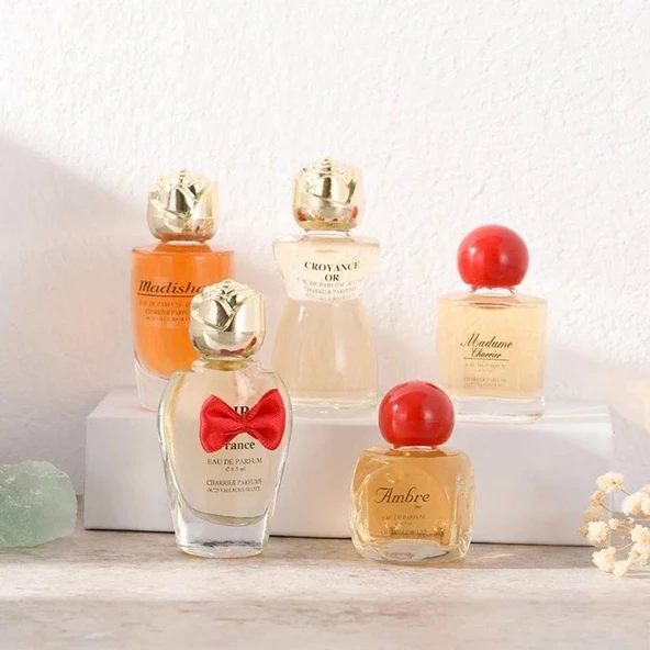 Charrier Parfums Les Parfums De France Collection Luxe EDP 5'li Kadın Parfüm Seti - 3