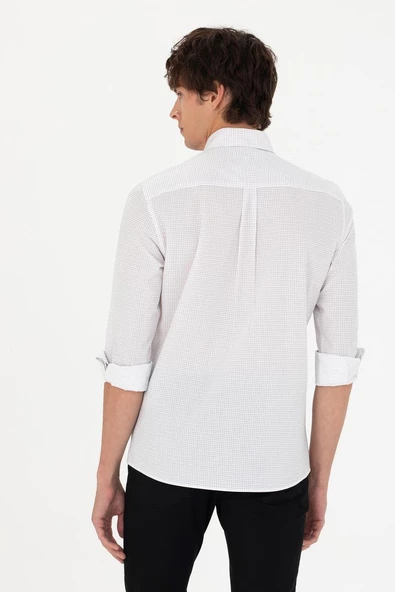 US POLO ASSN ERKEK DOKUMA GOMLEK G081GL004-000-1687227 - 5