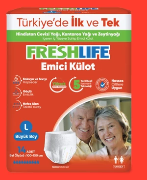 Freshlife Emici Külot Hasta Bezi L 14'lü