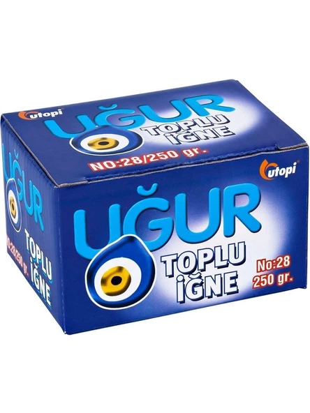 Uğur Toplu İğne No:28 250gr 28/250 Brnu3